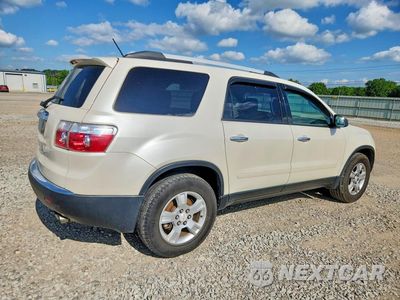 Trzecie zdjęcie samochodu z tyłu: 2012 GMC ACADIA SLE VIN:1GKKRNED6CJ261868 - miniatura
