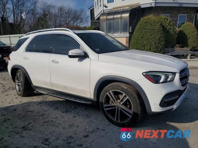 Czwarte zdjęcie samochodu z boku: 2021 MERCEDES-BENZ GLE 350 VIN:4JGFB4JB1MA527018 - miniatura