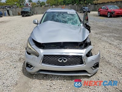 Piąte zdjęcie samochodu w środku: 2018 INFINITI Q50 3.0T LUXE VIN:JN1EV7AR4JM610249 - miniatura
