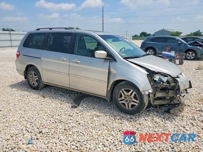Czwarte zdjęcie samochodu z boku: 2007 HONDA ODYSSEY EXL VIN:5FNRL38647B438928 - miniatura