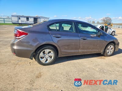 Trzecie zdjęcie samochodu z tyłu: 2014 HONDA CIVIC LX VIN:19XFB2F54EE011973 - miniatura