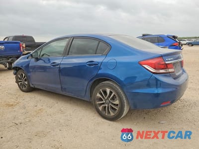 Drugie zdjęcie samochodu z przodu: 2014 HONDA CIVIC EX VIN:19XFB2F89EE211760 - miniatura