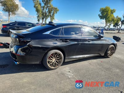 Trzecie zdjęcie samochodu z tyłu: 2018 HONDA ACCORD SPORT VIN:1HGCV1F38JA183327 - miniatura