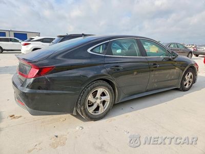 Trzecie zdjęcie samochodu z tyłu: 2021 HYUNDAI SONATA SE VIN:5NPEG4JA6MH090280 - miniatura
