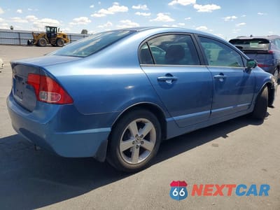 Trzecie zdjęcie samochodu z tyłu: 2006 HONDA CIVIC EX VIN:1HGFA15856L150402 - miniatura
