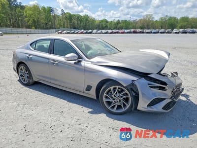 Czwarte zdjęcie samochodu z boku: 2022 GENESIS G70 2.0T VIN:KMTG34TA5NU094671 - miniatura