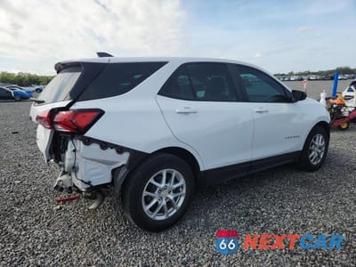 Trzecie zdjęcie samochodu z tyłu: 2022 CHEVROLET EQUINOX LS VIN:3GNAXHEV4NS204830 - miniatura