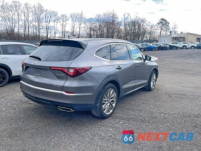 Czwarte zdjęcie samochodu z boku: 2023 ACURA MDX ADVANCE VIN:5J8YE1H8XPL014101 - miniatura