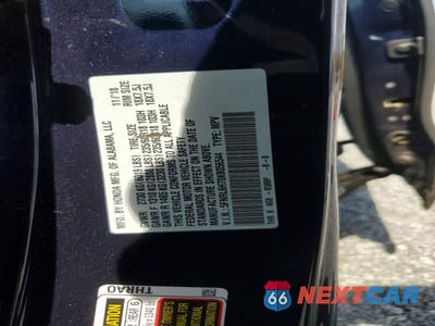 Zdjęcie 14 z 14 samochodu: 2019 HONDA ODYSSEY EXL VIN:5FNRL6H70KB056544 - miniatura