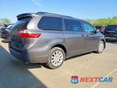 Trzecie zdjęcie samochodu z tyłu: 2016 TOYOTA SIENNA LE 7-PASSENGER VIN:5TDJK3DC5GS143876 - miniatura