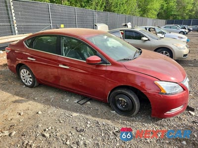 Czwarte zdjęcie samochodu z boku: 2015 NISSAN SENTRA SV VIN:3N1AB7AP5FL637905 - miniatura