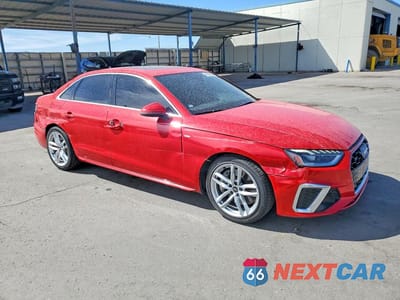 Czwarte zdjęcie samochodu z boku: 2023 AUDI A4 PREMIUM PLUS 45 VIN:WAUEAAF4XPN006224 - miniatura