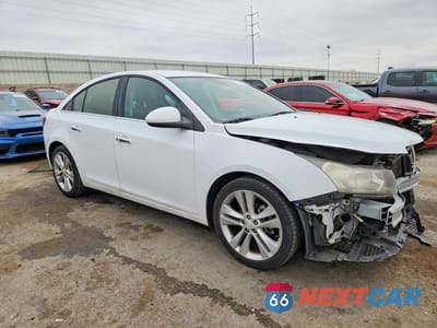 Czwarte zdjęcie samochodu z boku: 2012 CHEVROLET CRUZE LTZ VIN:1G1PH5SC6C7335957 - miniatura