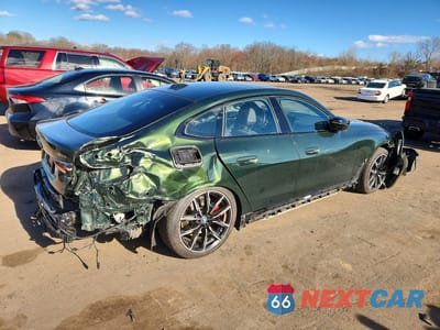 Trzecie zdjęcie samochodu z tyłu: 2023 BMW I4 M50 VIN:WBY33AW00PFP88222 - miniatura