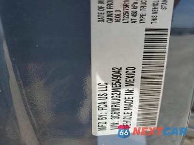 Zdjęcie 12 z 12 samochodu: 2021 RAM PROMASTER 3500 3500 HIGH VIN:3C6MRVJG2ME549042 - miniatura