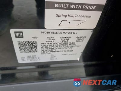 Zdjęcie 14 z 14 samochodu: 2025 CADILLAC XT6 LUXURY VIN:1GYKPBR46SZ111599 - miniatura
