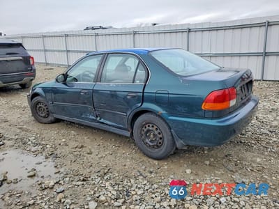 Drugie zdjęcie samochodu z przodu: 1998 HONDA CIVIC LX VIN:2HGEJ6674WH533310 - miniatura