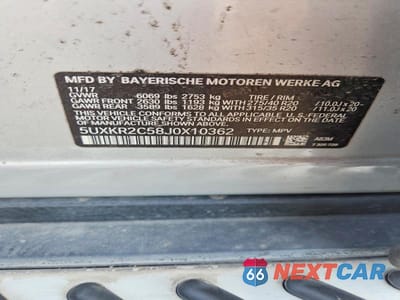 Zdjęcie 13 z 13 samochodu: 2018 BMW X5 SDRIVE35I VIN:5UXKR2C58J0X10362 - miniatura