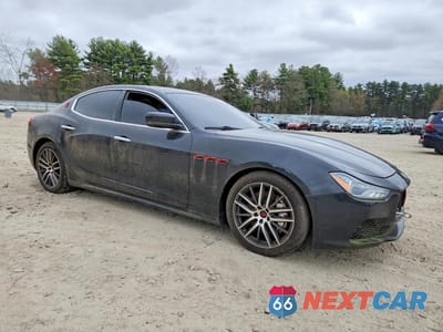 Czwarte zdjęcie samochodu z boku: 2014 MASERATI GHIBLI S VIN:ZAM57RTA7E1091629 - miniatura