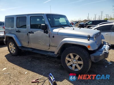Czwarte zdjęcie samochodu z boku: 2013 JEEP WRANGLER UNLIMITED SAHARA VIN:1C4HJWEG0DL678258 - miniatura