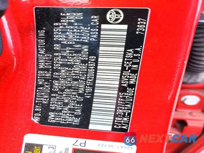 Zdjęcie 12 z 12 samochodu: 2013 TOYOTA CAMRY SE VIN:4T1BF1FK2DU649749 - miniatura