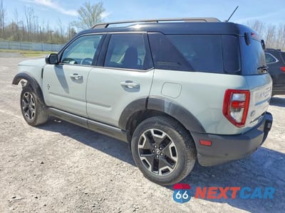 Drugie zdjęcie samochodu z przodu: 2021 FORD BRONCO SPORT OUTER BANKS VIN:3FMCR9C66MRB37467 - miniatura