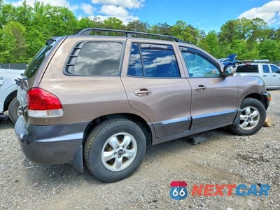 Trzecie zdjęcie samochodu z tyłu: 2005 HYUNDAI SANTA FE GLS VIN:KM8SC73E65U018899 - miniatura