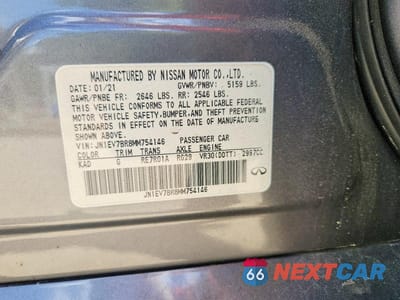 Zdjęcie 12 z 12 samochodu: 2021 INFINITI Q50 LUXE VIN:JN1EV7BR8MM754146 - miniatura
