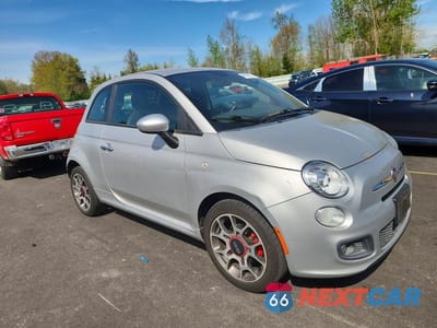 Czwarte zdjęcie samochodu z boku: 2013 FIAT 500 SPORT VIN:3C3CFFBR4DT737032 - miniatura