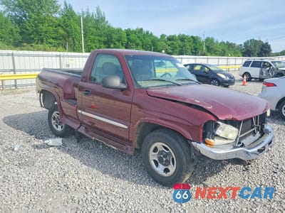 Czwarte zdjęcie samochodu z boku: 2003 GMC NEW SIERRA C1500 VIN:1GTEC14V83Z115762 - miniatura