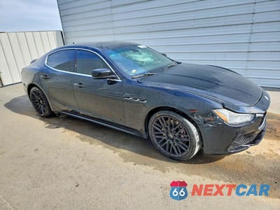 Czwarte zdjęcie samochodu z boku: 2016 MASERATI GHIBLI S VIN:ZAM57RSA2G1189200 - miniatura