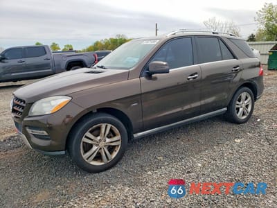 2012 MERCEDES-BENZ ML 350 4MATIC 4JGDA5HB1CA016204 - główne zdjęcie licytacji z USA - miniatura