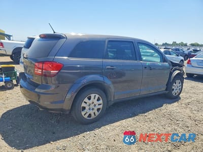 Trzecie zdjęcie samochodu z tyłu: 2014 DODGE JOURNEY SE VIN:3C4PDCAB0ET262860 - miniatura