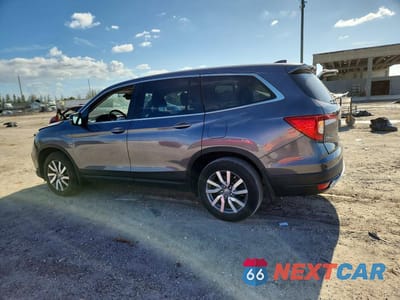 Drugie zdjęcie samochodu z przodu: 2022 HONDA PILOT EXL VIN:5FNYF5H58NB006605 - miniatura
