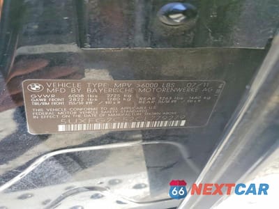 Zdjęcie 13 z 13 samochodu: 2012 BMW X6 VIN:5UXFG2C52CL779279 - miniatura