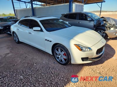 Czwarte zdjęcie samochodu z boku: 2016 MASERATI QUATTROPORTE S VIN:ZAM56RPA4G1187198 - miniatura