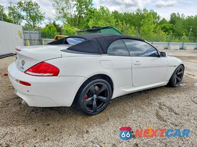 Trzecie zdjęcie samochodu z tyłu: 2008 BMW 650 I VIN:WBAEB53528CX62810 - miniatura