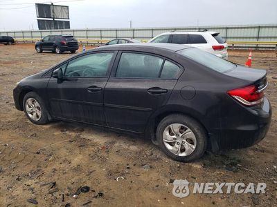 Drugie zdjęcie samochodu z przodu: 2013 HONDA CIVIC LX VIN:2HGFB2F52DH576419 - miniatura