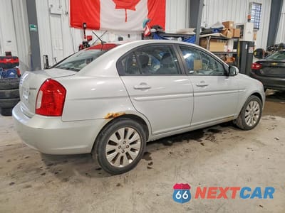 Trzecie zdjęcie samochodu z tyłu: 2010 HYUNDAI ACCENT GLS VIN:KMHCN4BC4AU535173 - miniatura