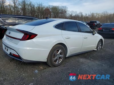Trzecie zdjęcie samochodu z tyłu: 2021 HYUNDAI SONATA SE VIN:5NPEG4JA3MH067426 - miniatura