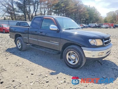 Czwarte zdjęcie samochodu z boku: 2001 TOYOTA TUNDRA SR5 VIN:5TBRT34191S157892 - miniatura