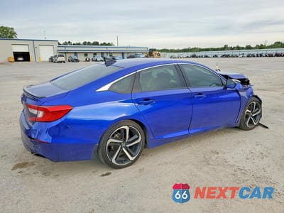Trzecie zdjęcie samochodu z tyłu: 2022 HONDA ACCORD SPORT SE VIN:1HGCV1F47NA091155 - miniatura