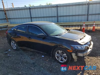 Czwarte zdjęcie samochodu z boku: 2016 HONDA CIVIC LX VIN:19XFC2F51GE019738 - miniatura