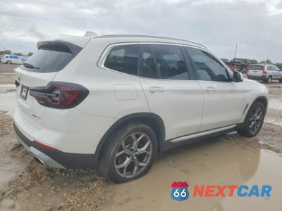 Trzecie zdjęcie samochodu z tyłu: 2024 BMW X3 SDRIVE30I VIN:5UX43DP00R9W78051 - miniatura