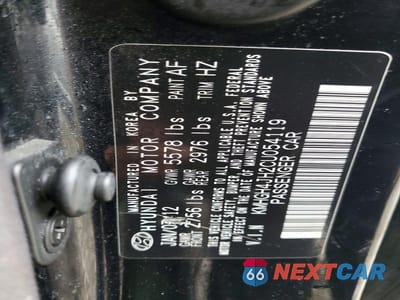 Zdjęcie 12 z 12 samochodu: 2012 HYUNDAI EQUUS SIGNATURE VIN:KMHGH4JH2CU054119 - miniatura
