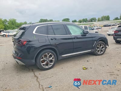 Trzecie zdjęcie samochodu z tyłu: 2023 BMW X3 XDRIVE30I VIN:5UX53DP01P9S09410 - miniatura