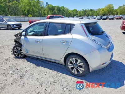 Drugie zdjęcie samochodu z przodu: 2013 NISSAN LEAF S VIN:1N4AZ0CPXDC408034 - miniatura