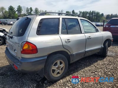 Trzecie zdjęcie samochodu z tyłu: 2003 HYUNDAI SANTA FE VIN:KM8SC73D03U410314 - miniatura