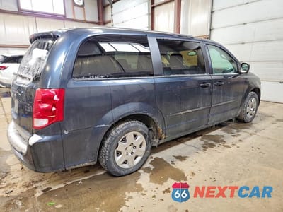 Trzecie zdjęcie samochodu z tyłu: 2013 DODGE GRAND CARAVAN SE VIN:2C4RDGBG4DR592688 - miniatura
