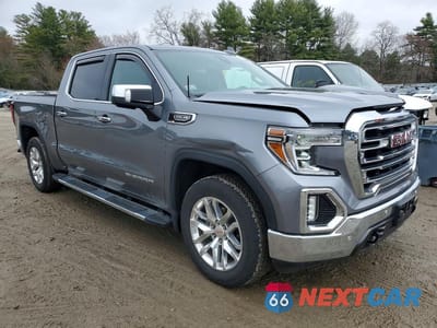 Czwarte zdjęcie samochodu z boku: 2020 GMC SIERRA K1500 SLT VIN:3GTU9DED5LG310316 - miniatura